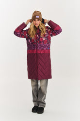 Blush In The Dark Two-Sided Quilted Coat